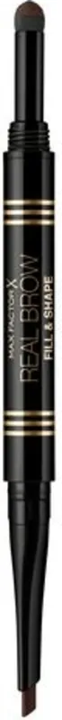Erbjudande - MAX FACTOR Real Brow Fill & Shape Pencil, 04 - deep brown