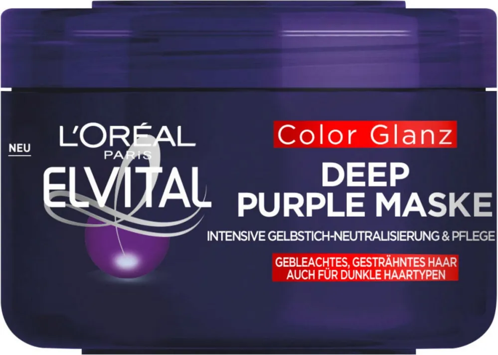 L‘ORÉAL PARIS ELVITAL Color Shine Deep Purple Mask, 250 ml | Toppsäljare