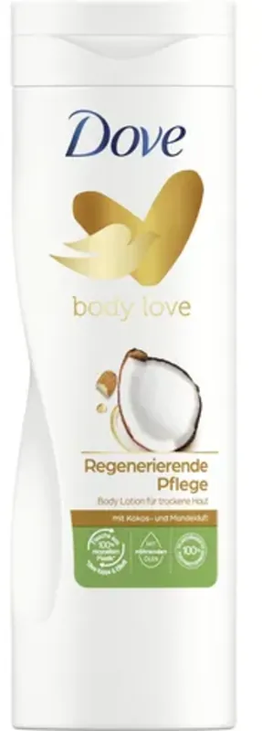Rekommenderas | Dove Body Love Body Lotion med Kokos & Mandelolja, 400 ml