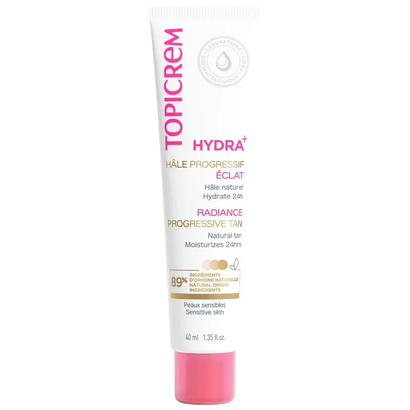 Precis tillagt | Topicrem HYDRA+ Radiance Progressive Tan