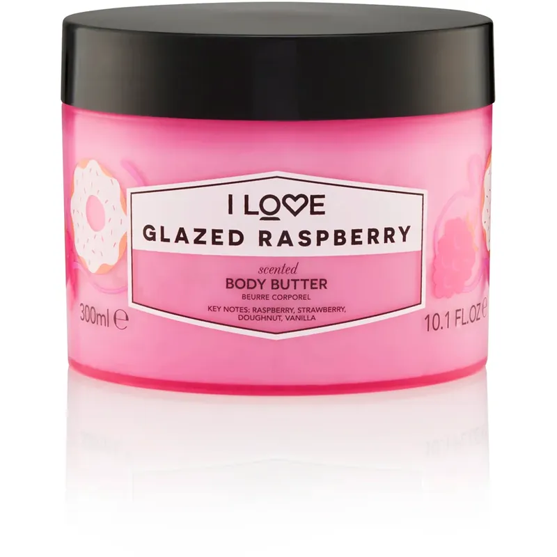 Bästsäljare - I LoveGlazed RaspberryScented Body Butter 300 ml