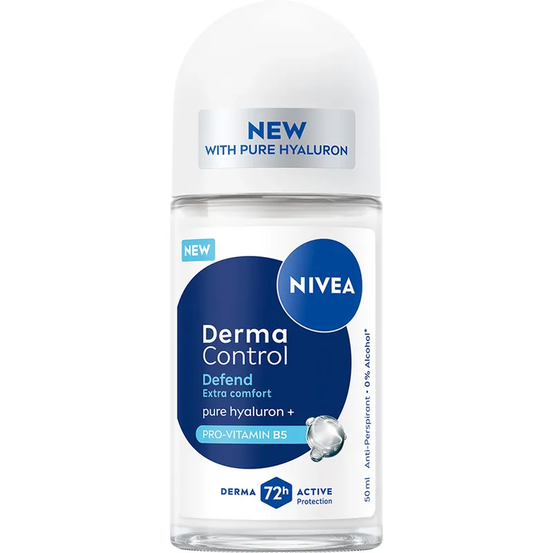 Handla säkert | NIVEAAntiperspirant Deo Derma Control Defend Roll On 50 ml
