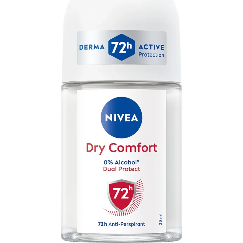 NIVEADry Comfort Roll On Mini 25 ml - Prisnedsättning