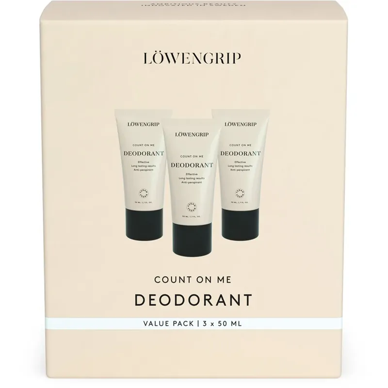Bästsäljare - LöwengripCount On Me Deodorant 3-pack 1 pcs