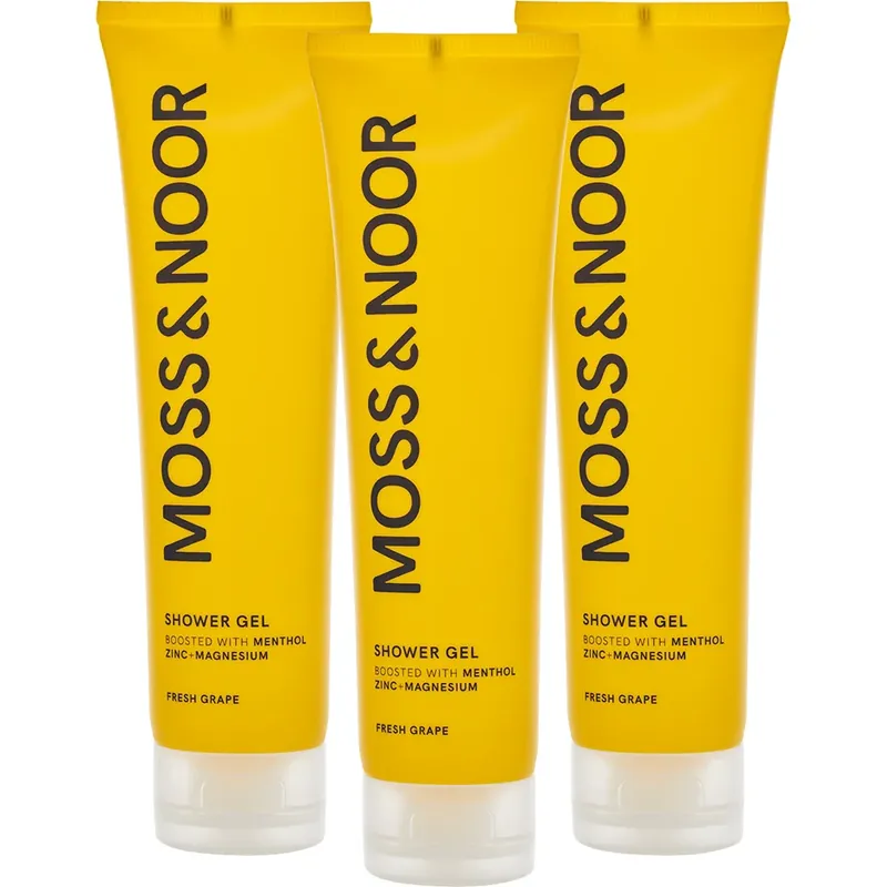 Extra rabatt | Moss & NoorAfter Workout Shower GelFresh Grapefruit 3 pack 450 ml