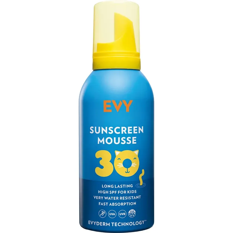 EVY TechnologySunscreen Mousse For Kids SPF30Mousse SPF30 150 ml | Tidsbegränsat erbjudande