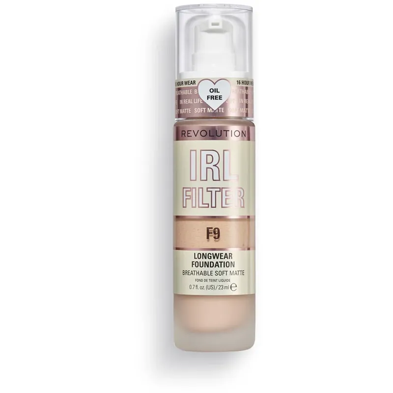 Makeup RevolutionIRL Filter Longwear FoundationF9 23 ml | Premiumkvalitet
