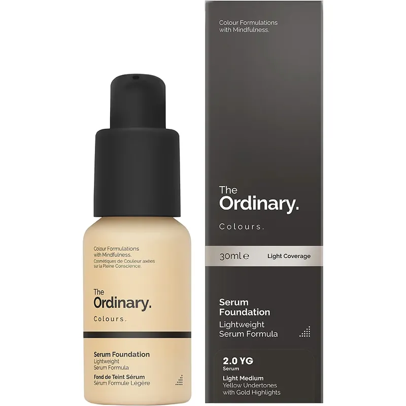 The OrdinarySerum Foundation2.0 Yg Light Medium Yellow Gold | Extra bra pris