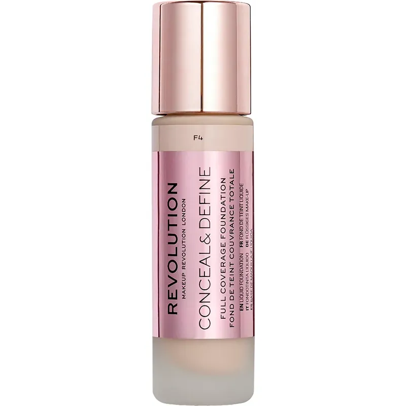 Makeup RevolutionConceal & Define FoundationF4 23 ml | Bra pris just nu