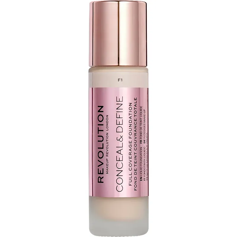 Makeup RevolutionConceal & Define FoundationF1 23 ml - Expressleverans
