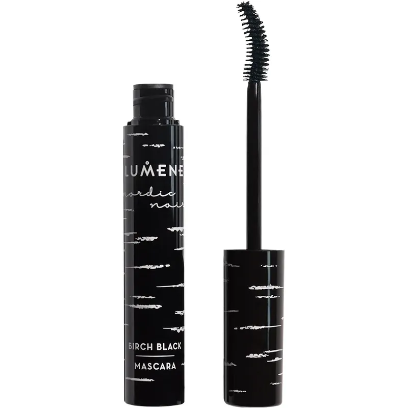 LumeneBirch Black Mascara Black 9 ml - Premium
