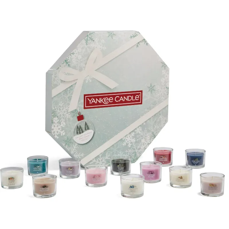 12 Filled Votive Gift Set - Mycket efterfrågad