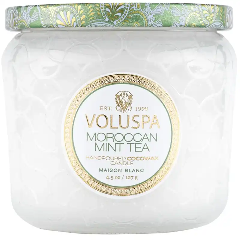 VoluspaPetite JarMoroccan Mint Tea 142 g - Superpris