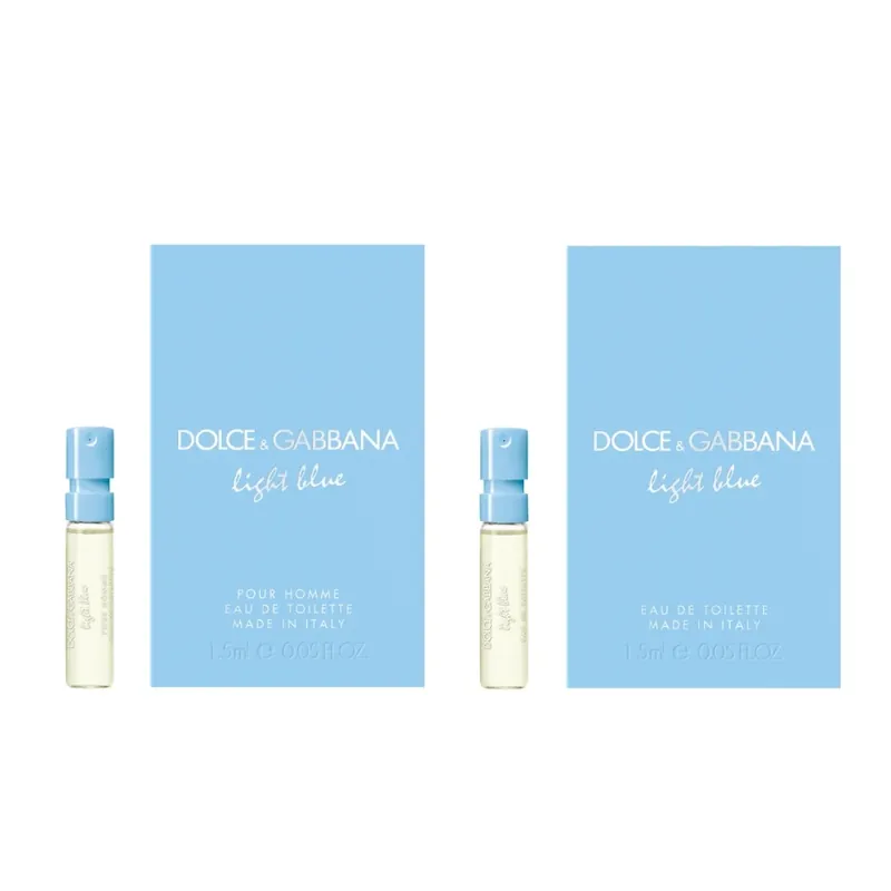 Ny lansering - Dolce & GabbanaDolce Gabbana Light Blue Sample Gift