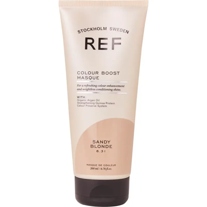 REF Colour Boost Mask Sandy Blonde 200ml - Fyndpris