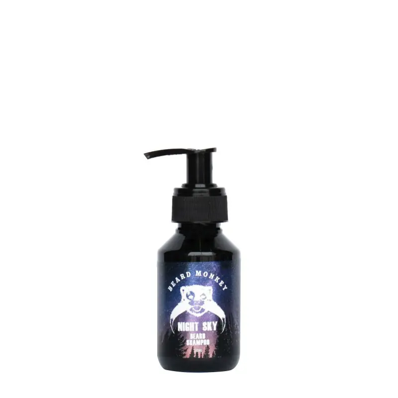 Rabatt - Beard Monkey Beard Shampoo Night Sky 100ml - Skäggschampo