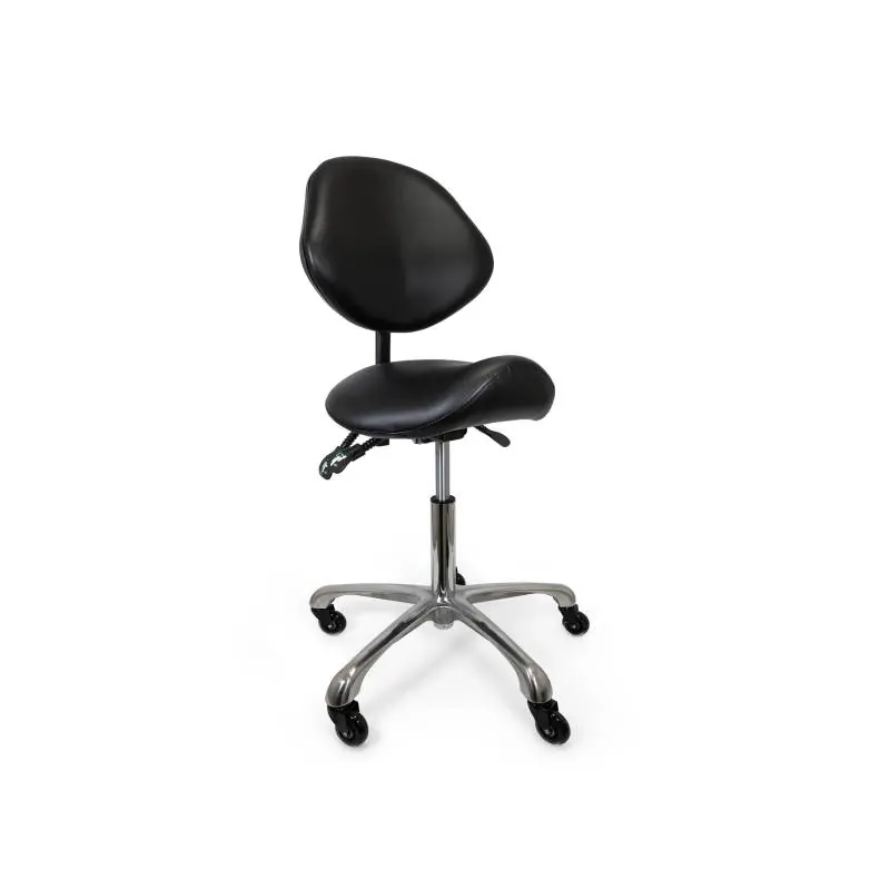 Ergonomic Saddle stol with backrest & 3 functions | Topprodukt