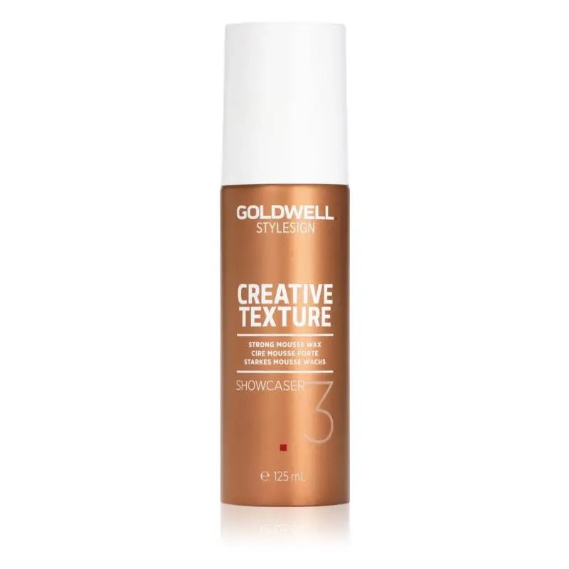 Passa på - Goldwell StyleSign Creative Texture Showcaser Strong Mousse Wax 125ml