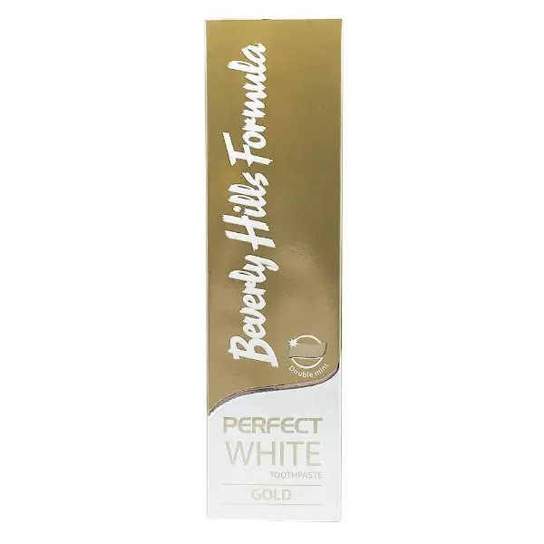 Beverly Hills Formula Perfect White GOLD toothpaste 100ml - Premium