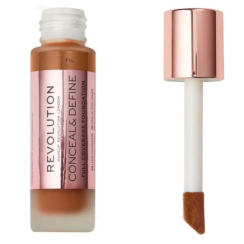 Trygg betalning - Makeup Revolution Conceal & Define Foundation F14
