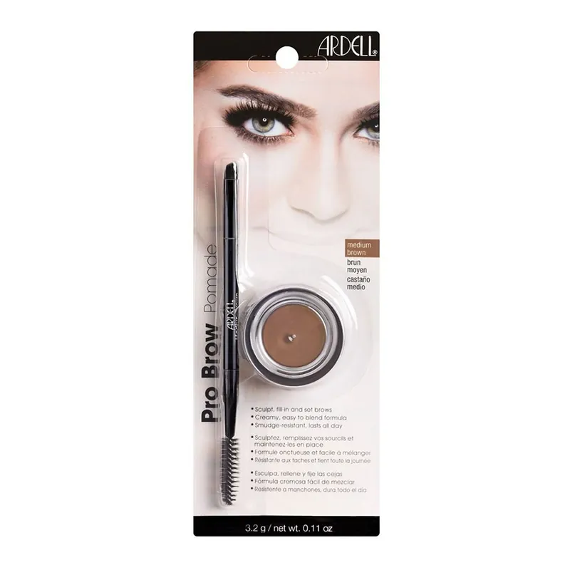 Ardell 3 in 1 brow pomade medium brown | Handla online