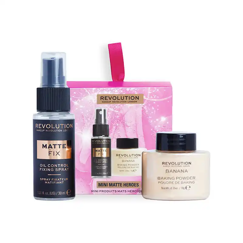 Premiumkvalitet | Makeup Revolution Mini Matte Heroes Gift Set