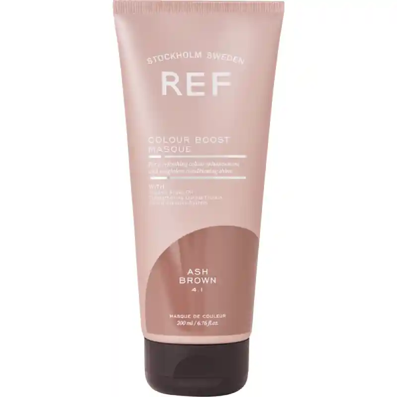 REF Colour Boost Masque Ash brown 4.1 200ml | Beställ direkt