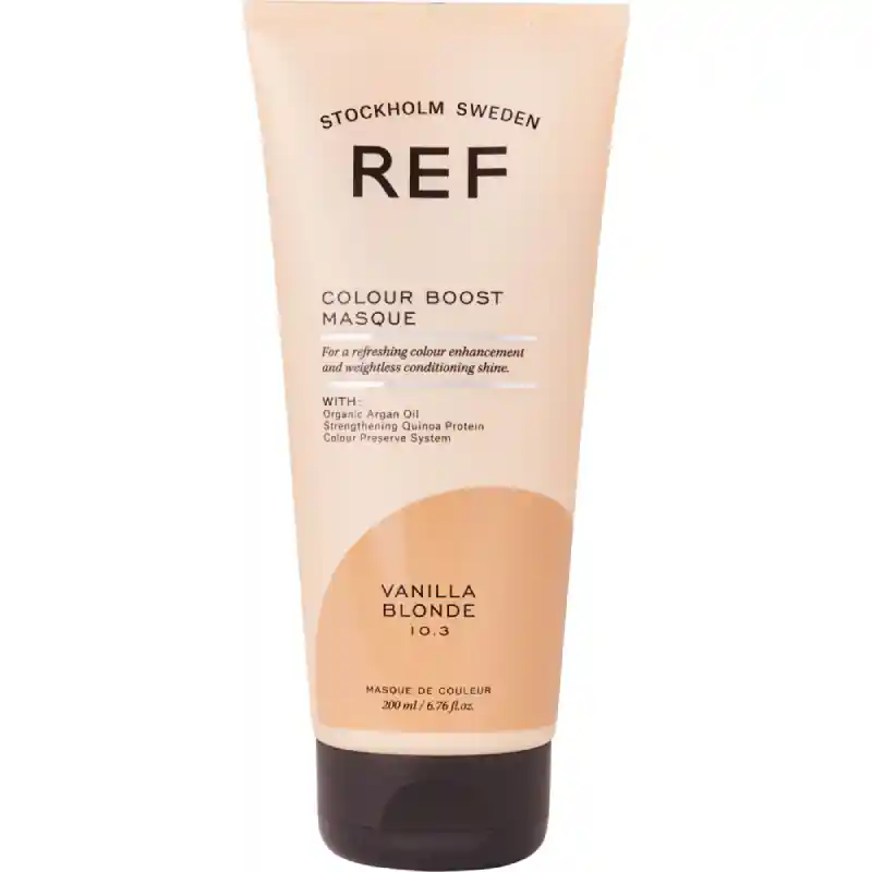 REF Colour Boost Masque Vanilla Blonde 10.3 200ml - Rabatt