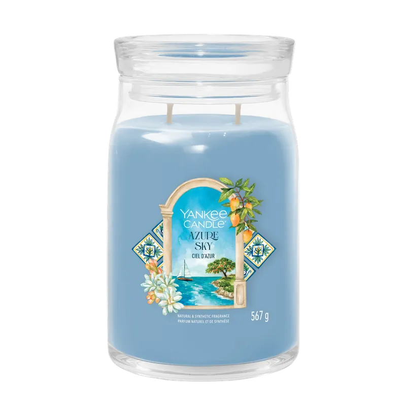 Gratis retur | Yankee Candle Azure Sky Large