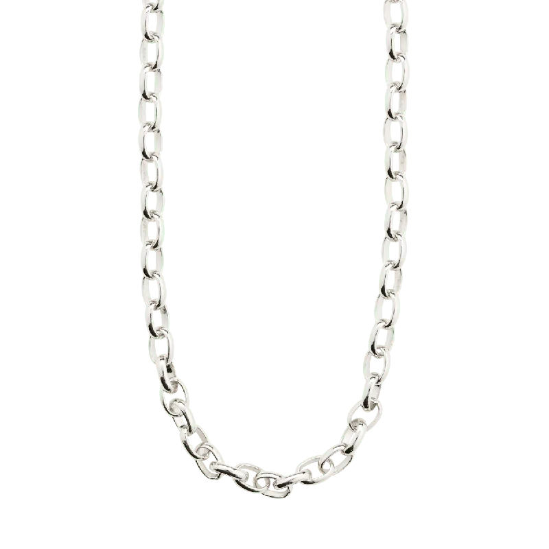 Pilgrim Charm Necklace Silver-Plated - Sänkt pris