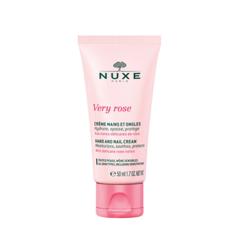 NUXE Very Rose Hand Cream 50ml - Nyligen lanserat